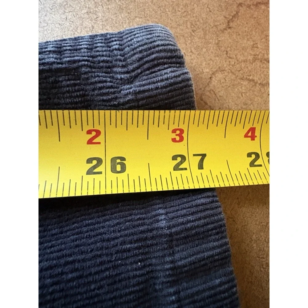 LEVIS Black Corduroy Pants‎ Mens 31x27 Straight Fit Cord Jeans Casual